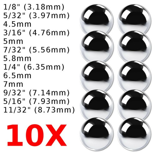 10x kugeln stahlkugeln - 10x,