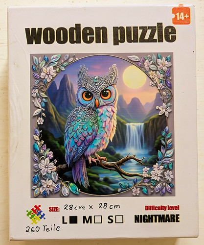 Holzpuzzle größe 260 - in,