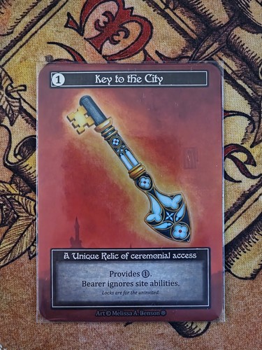 Key the city unique foil - city,