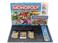Monopoly Gamer Gesellschaftsspiel Hasbro vollständig Mario Donkey Kong Sehr Gut