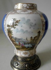 Porzellan Vase Potschappel