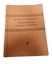 I. N. Bronstein TASCHENBUCH DER MATHEMATIK DDR