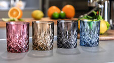 4 Whiskybecher Nachtmann  Noblesse Colors Vintage   , Trinkgläser 4 Farben, bunt