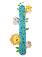 HABA Messlatte Kinderzimmer Deko Holz Mehrfarbig Tiere Wachstumsmessung
