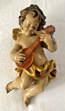 sehr große Putte Holz