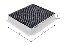 Bosch innenraumfilter 987 - bosch, 1