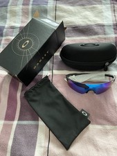 Sportbrille Oakley EVZero Blades Prizm Sapphire Fahrradbrille - NEU 