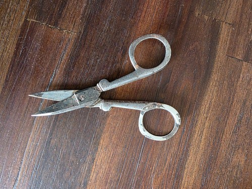 Antike vintage klappschere - antike/vintage,
