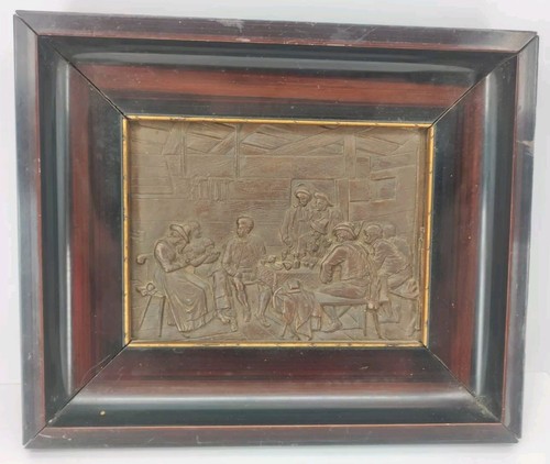 Bronze relief nach franz - nach,