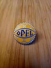 Opel Fahrrad Brosche Original Opel Emaille Schild Opel Pin Brosche Sehr Alt Rar