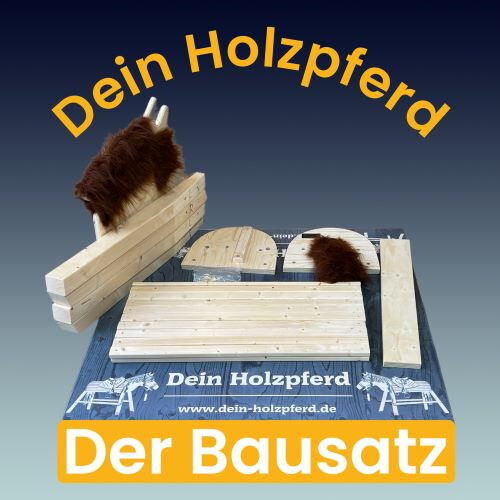 Holzpferd bausatz holpferd - bausatz,