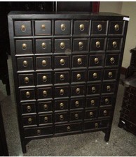 Antiker Apothekerschrank