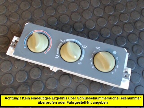 Heizungsbetätigung renault - heizungsbetätigung,