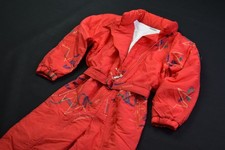 Sergio Tacchini Vintage Ski Anzug Winter Suit Snowboard Nylon Shiny 80er 44 NEU