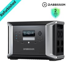 Dabbsson DBS1400Pro 1382Wh Tragbare Solargenerator 2400W Powerstation LiFePO4