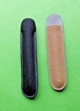 2 Stifte Etui aus Leder  16 x