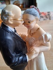älteres Hochzeitspaar