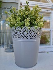 Übertopf Blumentopf Metall