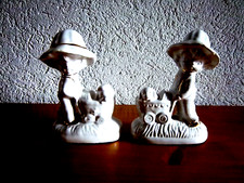 2 Porzellanfiguren Junge mit