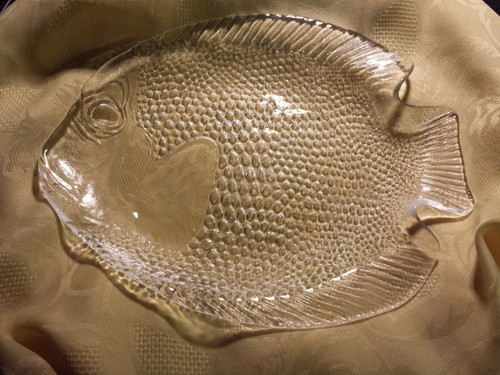 Fischteller glas cm b - cm,