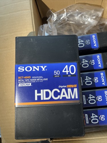 Sony bct 40hd - 6, hdcam