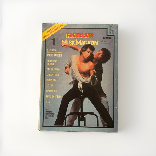 Fachblatt 1984 mick jagger - 1/1984,