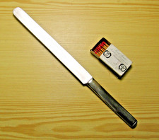 kurzes (20cm) Lachs- / Schinkenmesser Hugo POTT 2733, 18/8 Edelstahl *1725Db