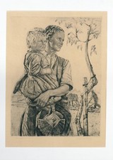 Alfred KITZIG, Mutter und Kind
