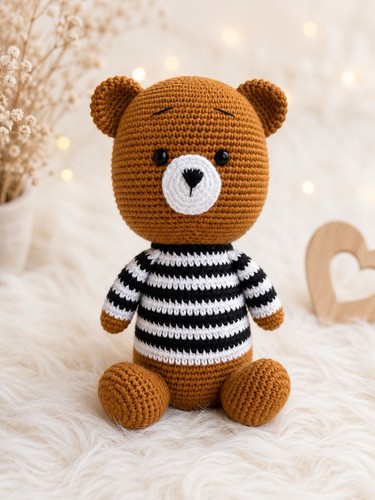 Amigurumi teddybär - amigurumi,