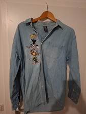 Jeanshemd VINTAGE Looney Tunes Warner  Bros Studio Tours Gr. L 
