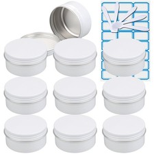 Aluminium Dosen Cremedosen Kosmetik Dosen Schraubdeckel 80ml