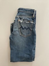 H&M SUPER SOFT JEANSHOSE FÜR KINDER GR.5-6 JAHRE 116 CM BLAU DENIM
