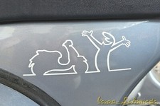 VESPA Aufkleber "La Linea" -