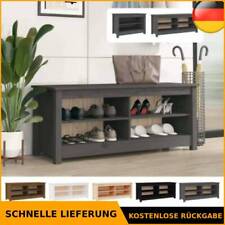 Schuhbank Massivholz Kiefer Schuhschrank mehrere Farben mehrere Größen vidaXL
