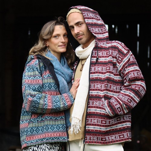 Panasiam jacke webmuster ethno - jacke,