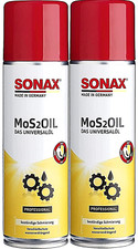 Sonax 03392000 Pflegemittel Kriechöl MoS 2 (2x 300 ml) Rostlöser Schmiermittel