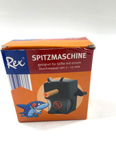 Rex Spitzmaschine Anspitzer  für 7-12 mm Stifte schwarz