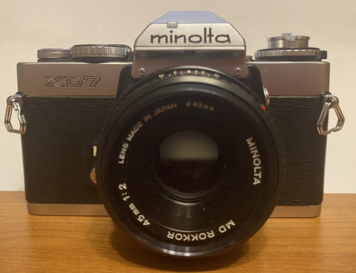 Minolta xd7 inkl rokkor - minolta, md