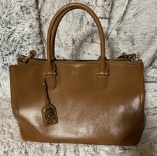 Große wunderschöne Handtasche R.L Ralph Lauren