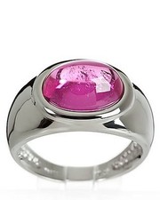 Ring 600 platin turmalin pink - ring,
