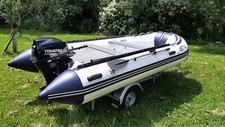 Zeepter 400 Schlauchboot mit 15 PS-Motor und Trailer