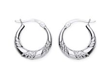 Sterling Silber Creolen