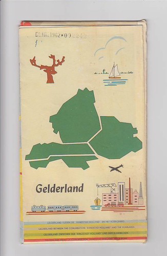 Landkarte gelderland tussen - gelderland,