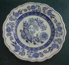 altes Porzellan Zwiebelmuster Hutschenreuther 1 Teller 19,5 cm