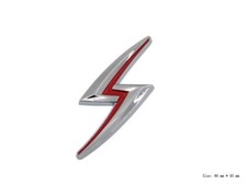 Blitz chrom Auto Emblem Schild