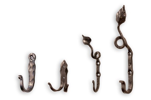 Handgeschmiedete wandhaken - handgeschmiedete,