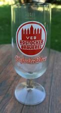 Bierglas, 0,25l, VEB Rostocker Brauerei bis 1967 - altes Sammlerstück