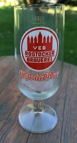 Bierglas 25l veb rostocker - 0,25l,,