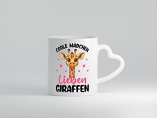 Coole Mädchen lieben Giraffen