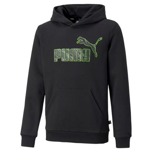 Puma graphic hoodie black - graphic,